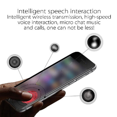 

Pocket Wireless Earphone Mini BT Earbud Anti-noise Stereo Headset with Portable Charging Box