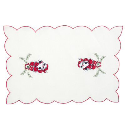 

Tailored 1PC Bowl Fork Placemat Mat Decoration Home Party Christmas Dining Table A