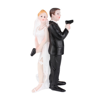 

Castle For The Wedding Wedding Cake Topper Resin Bride And Groom Couple Figurine Decoration Craft Gift Ornaments