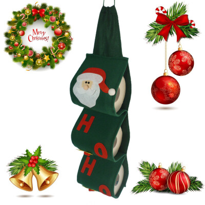 

〖Follure〗Santa Claus Towel Set Covers Christmas Holiday Wedding Party Paper Towel Bags