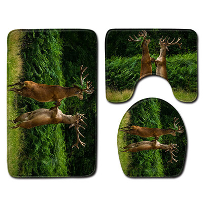 

〖Follure〗3pcs Non-Slip Bath Mat Bathroom Kitchen Carpet Doormats Decor