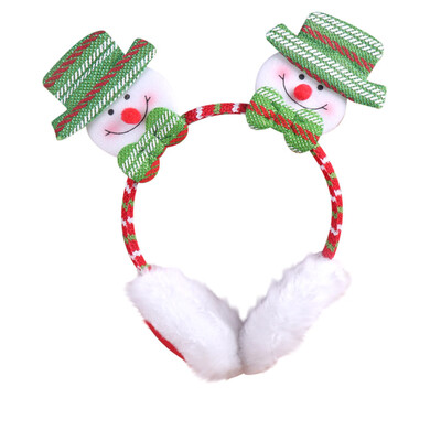 

Tailored Christmas Santa Snowman Deer Bear Earmuffs Headband Ear Warmers Kid Adult GIFT