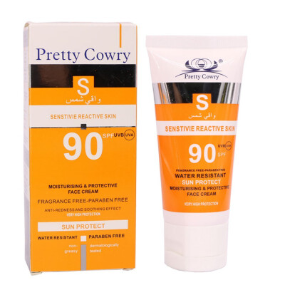 

Face Sunscreen Cream Protetor Solar Facial Cream Sun Skin Filter Foundation SPF 90 Sun Lotion Tanning Oil Control Moisture