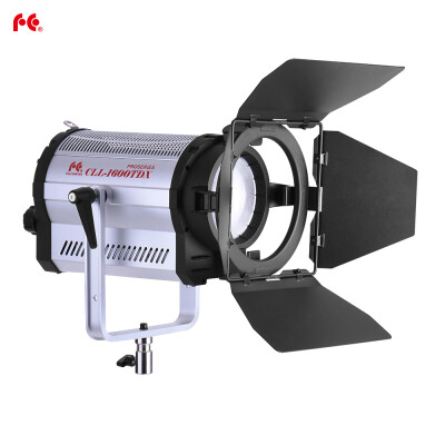 

FalconEyes CLL-1600TDX 160W Bi-Color 3000K-8000K Photo Studio LED SpotLight Photography Studio Video Light with Barn Door CRI95 D