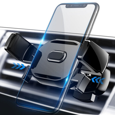 

Air Vent Car Holder For Phone in Car Phone Holder For iPhone X For For 43-62 Inch Mobile Phone 360 Rotation Stand Support