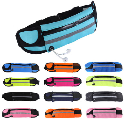 

New Unisex Outdoor Running Waist Bag Waterproof Mobile Phone Holder Belly Bag Gym Fitness Bag
