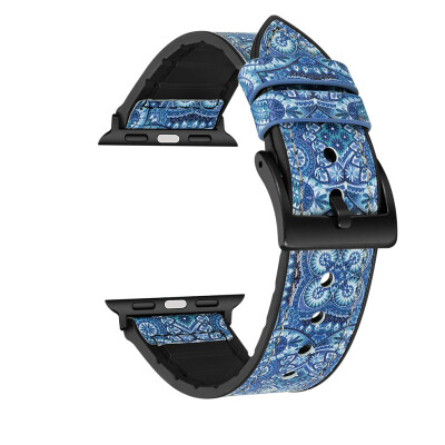 

〖Follure〗Leather TPU Wristband Band Strap Bracelet For Apple Watch Series 4 40mm