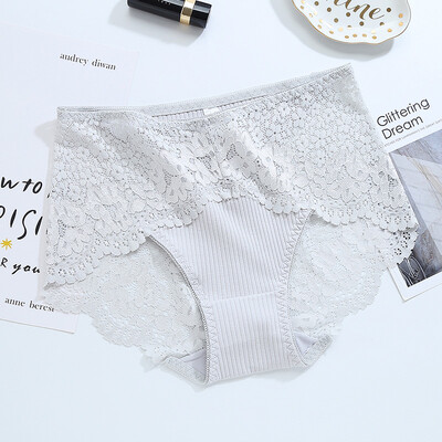 

2019 New Sexy Lace Panties Fashion High Quality Womens Panties Transparent Underwear Women Lace Soft Briefs Sexy Lingerie