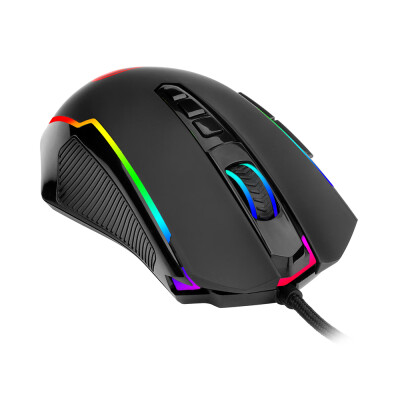 

Redragon M910 Wired Gaming Mouse High-Precision Mice 7 RGB Backlight Modes 6200DPI 9 Adjustable Buttons Ambidextrous Design