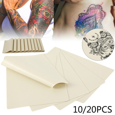 

1020pcs Learning Blank Tattoo Tattooing Fake False Practice Skin Synthetic Tattoo Practice Skin