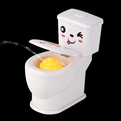 

〖Follure〗Mini Funny Prank Squirt Spray Water Toilet Closestool Joke Gag Toy Desktop Gift