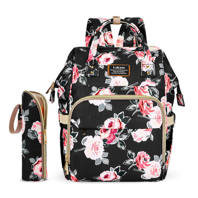 

Tailored Fashion Womens Nylon Multi-Function Large Capacity Mummy Backpack Travel Bag