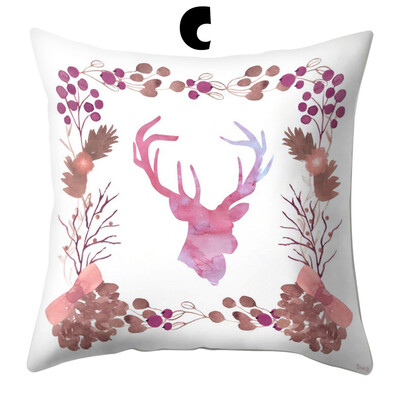 

〖Follure〗Cotton Linen Christmas Pillow Case Sofa Car Throw Cushion Cover Home Decor
