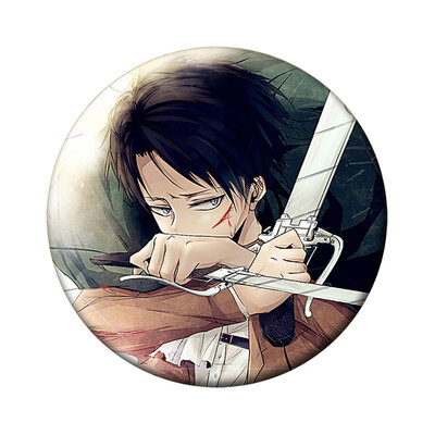 

1pcs Hot Anime Attack on Titan Cosplay Badge Cartoon Brooch Pins Collection bags Badges for Backpacks Button Clothes Decor