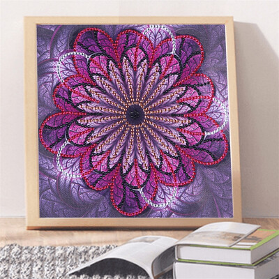 

Gobestart Special Shaped Diamond Painting DIY 5D Partial Drill Cross Stitch Kits Crystal R