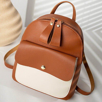 

Women&39S Small Backpack Travel Pu Leather Rucksack School Bag Ladies Girls Shoulder Messenger Bags