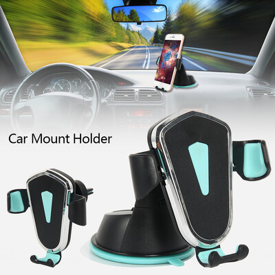 

2-in-1 Gravity Car Air Vent Windshield Dash Smartphone Mount Car Phone Holder