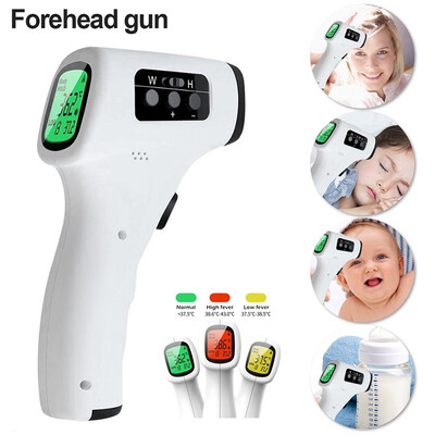 

Infrared Forehead Body Thermometer Baby Adult Digital Thermometer Gun Non-Contact Body Temperature Measurement Meter