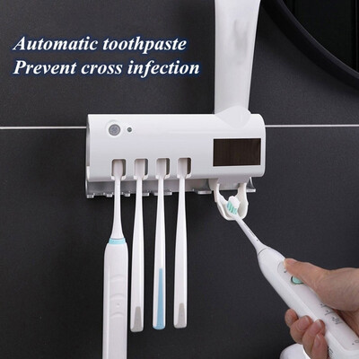 

NEW 2 In 1 Solar UV Light Ultraviolet Toothbrush Sterilizer Toothbrush Holder