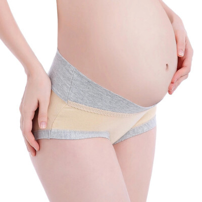 

1pc Women Underwear Lace Cotton Panties Sexy Lingeries Pregnant Pregnancy Shorts Low Waist Mother Support Postpartum Briefs