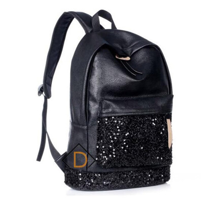 

Fashion Leather Girls Backpack Backpack Big Crown Leather Backpacks Backpacks High School Big