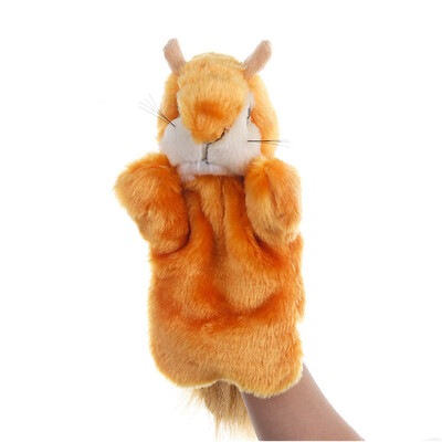 

〖Follure〗Cute Cartoon Animal Doll Kids Glove Hand Puppet Squirrel Plush Finger Toys