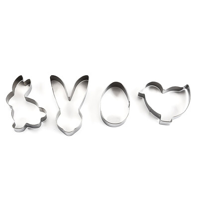 

Baking Tools&Utensils Cartoon Stainless Steel Cookie Moulds Easter Eggs Baking Mould Carrots Egg Cutting