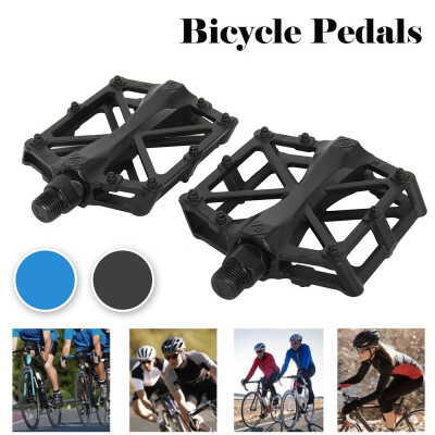 

1 Pair Platform Pedals Road Mountain Bike Bicycle Cycling Aluminum Alloy Flat Platform Ped