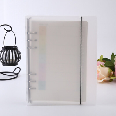 

New Fashion Matte Binder Loose Strap Loose Leaf A6 A7 Notebook Diary A5 Planner Office Supplies