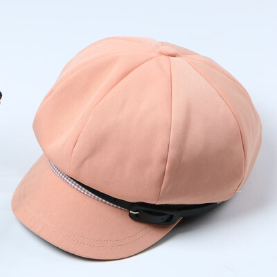 

Octagonal Hat Female Autumn Winter Korean Edition New Red Beret British Restoration Leisure Painter Hat Chao Man