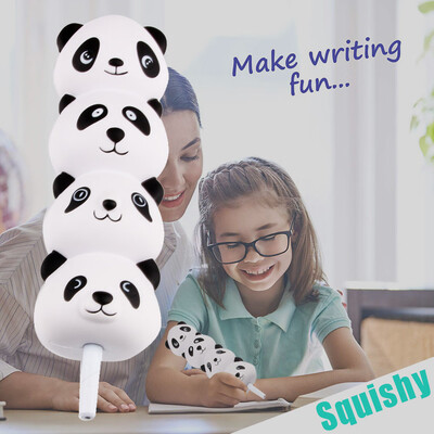 

Siaonvr Squishies Panda Slow Rising Pencil Toppers Grip Fruit Scented Stress Relief Toy