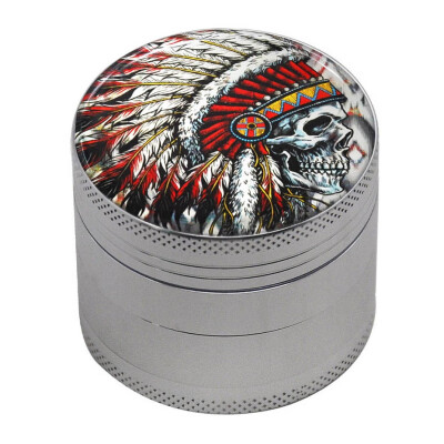 

4 Piece Aluminum Alloy Manual Herb Grinders Tobacco Spice Weed Grinder Mill Crusher