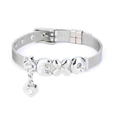 

Kpop BTS Bangtan Boys EXO SHINEE GOT7 Stainless Steel NEW Wristband Bracelet Hot Gift for ARMY