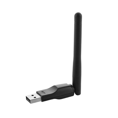 

150Mbps RT5370 Wireless Network Card Mini USB 20 WiFi Adapter Antenna PC LAN Wi-Fi Receiver