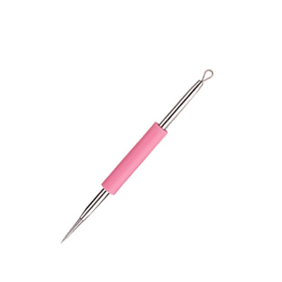 

Stainless Steel Blackheads Remover Acne Needles Clips Pimple Extractor Face Skin Care Pimple Remover Kit