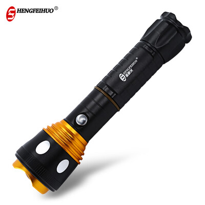 

Shengfeihuo LED Bright Light Zoom Rechargeable Flashlight