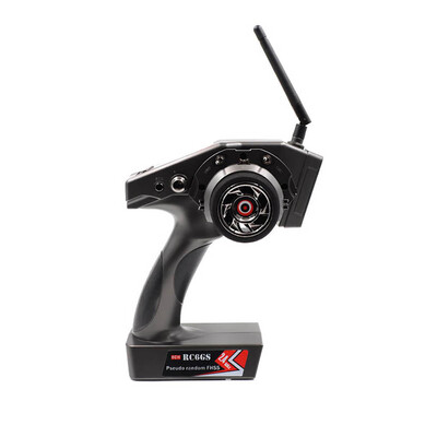 

RC6GS 24GHz 6CH RC Car Transmitter R6FG Receiver Replacement for RC CrawlerCarsVehicle Boats