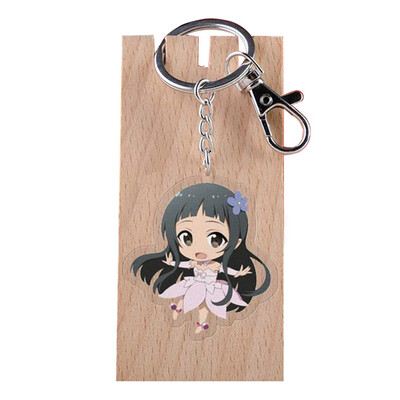 

HOT Anime Sword Art Online Kirito Sword with Sheath Keychain Keyring Pendant