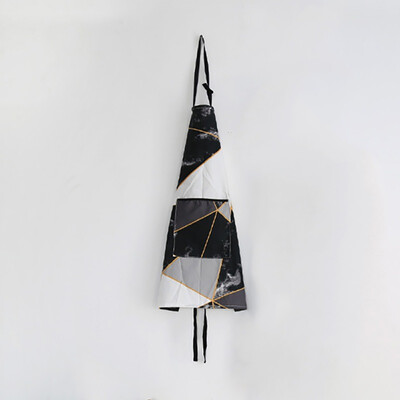 

Sleeveless Kitchen Cotton Aprons Brief Nordic Style With Adjustable Neck Strap Pockets for Antifouling BBQ Baking Cooking