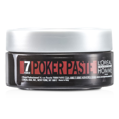 

LOREAL - Professionnel Homme Poker Paste Reworkable Compact Paste Extreme Hold 75ml25oz