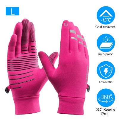 

Outdoor Riding Gloves Men Women Winter Warm Sports Gloves Touchscreen Cold Weather Windproof Mittens Glove