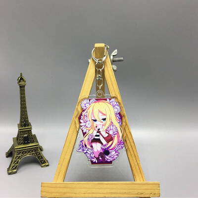 

Fat Bear Anime Angels of Death Rachel Isaac Zack Ray Keychain Mini Stand Acrylic Keychain