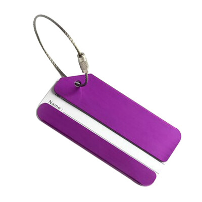 

Stainless steel ring outdoor camping luggage tag boarding metal luggage aircraft consignment elevator outdoor tools