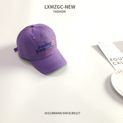 

2019 new hat spring&summer Korean embroidery cap Street hip hop fashion letter baseball cap sun visor