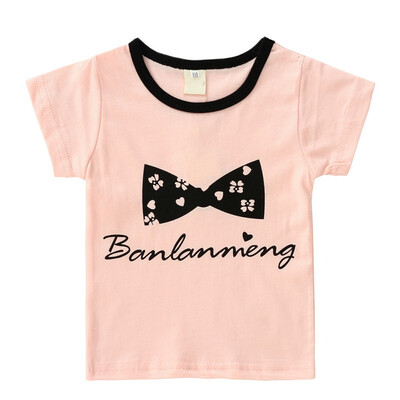 

Summer Toddler Girl Shirts Cartoon Print Baby Boys T Shirt Kids Boys Girls T-Shirts Clothes Cotton Toddler Tops Girls Shirt