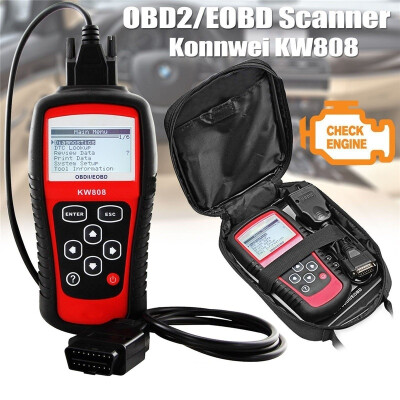 

2020 Upgraded Universal KW808 Car Scanner EOBD OBD2 OBDII Diagnostic Tool Live Code Reader for GasolinePetrol Vehicles