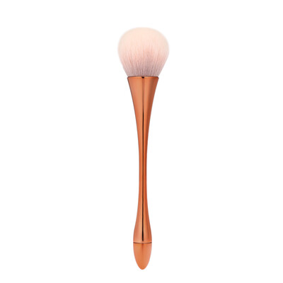 

Aluminum Handle Nail Soft Dust Cleaner Cleaning Brush Acrylic UV Gel Powder Removal Manicure Tool