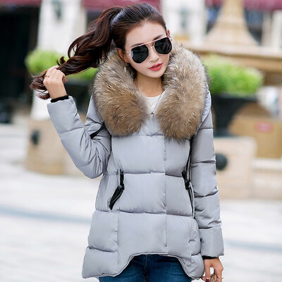 

Toponeto Fashion Women Winter Warm Cotton Hooded Winter Jacket Long-Sleeved Coat