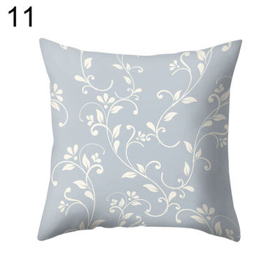 

Heart Flower Vine Plain Square Pillow Case Cushion Cover Sofa Bed Car Cafe Decor