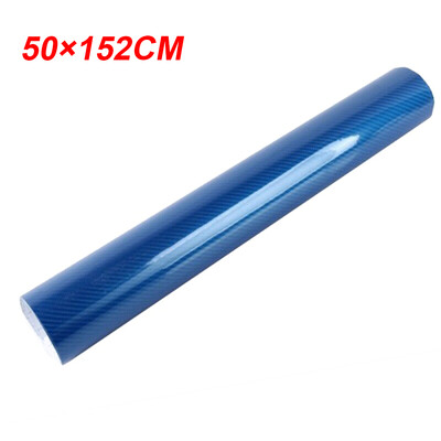 

1pcs Car Glossy Carbon Fiber Vinyl Wraps Sticker Sheet Roll Decal Accessories